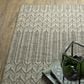 Oriental Weavers Tortuga TR09A 1"10" x 7"6" Beige and Black Runner, , large