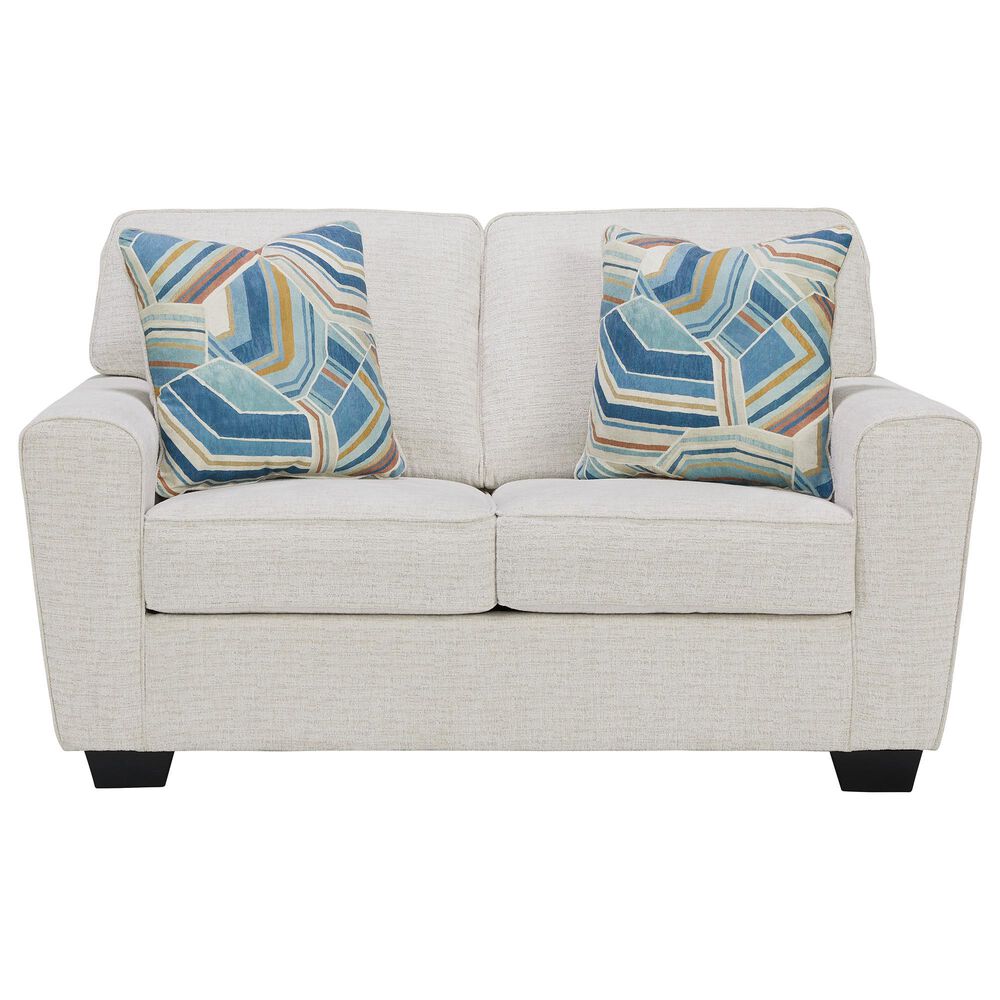 Ashley Cashton Stationary Sofa and Loveseat Set in Snow, , large