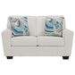 Ashley Cashton Stationary Sofa and Loveseat Set in Snow, , large