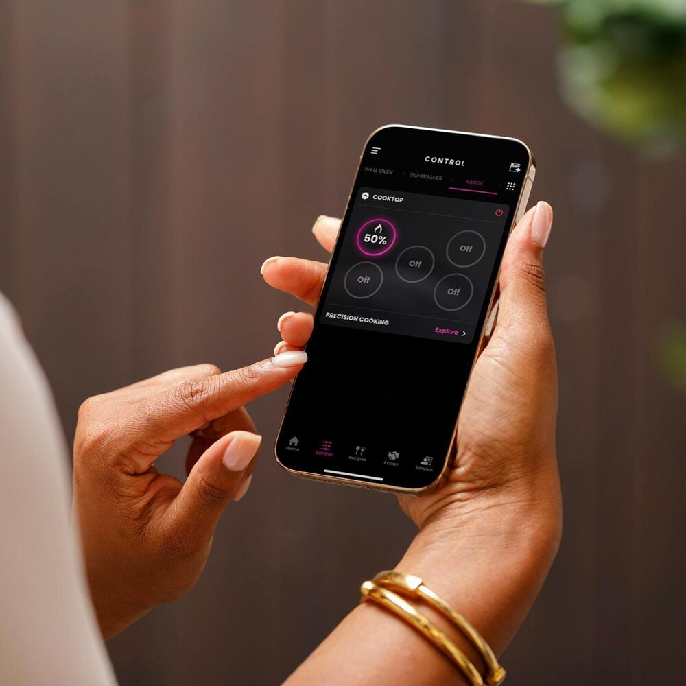 Cafe 2-Piece Kitchen Package with Stainless Steel 30" Smart Built-In Convection Double Wall Oven and Black 30" Touch Control Induction Cooktop, , large