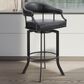 Blue River Pharaoh 26" Swivel Counter Stool in Black, , large