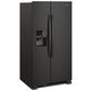 Whirlpool 24.6 Cu. Ft. 36" Wide Side-by-Side Refrigerator in Black, , large