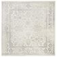 Safavieh Adirondack ADR109C-12SQ 12" x 12"  Ivory/Silver Square Rug, , large
