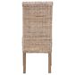 Baxton Studio Santiago Side Chair in Grey and Rustic Taupe, , large