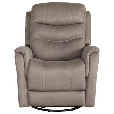 MotoMotion Power Swivel Recliner with Power Headrest and Lumbar in Stonewash Dove, , large