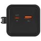 ReelCharge 27,000 mAh Power Bank with Integrated Cable and Smart Display in Charcoal, , large