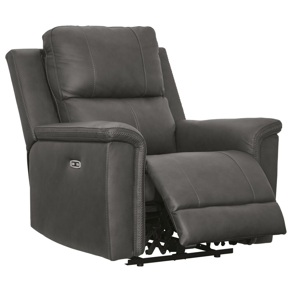 Ashley Bleckley Power Recliner with Adjustable Headrest in Anchor, , large
