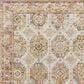 Surya Mona Lisa 5"3" Round Tan, Mustard, Brick Red, Sage, Olive, Dark Blue and Burgundy Area Rug, , large