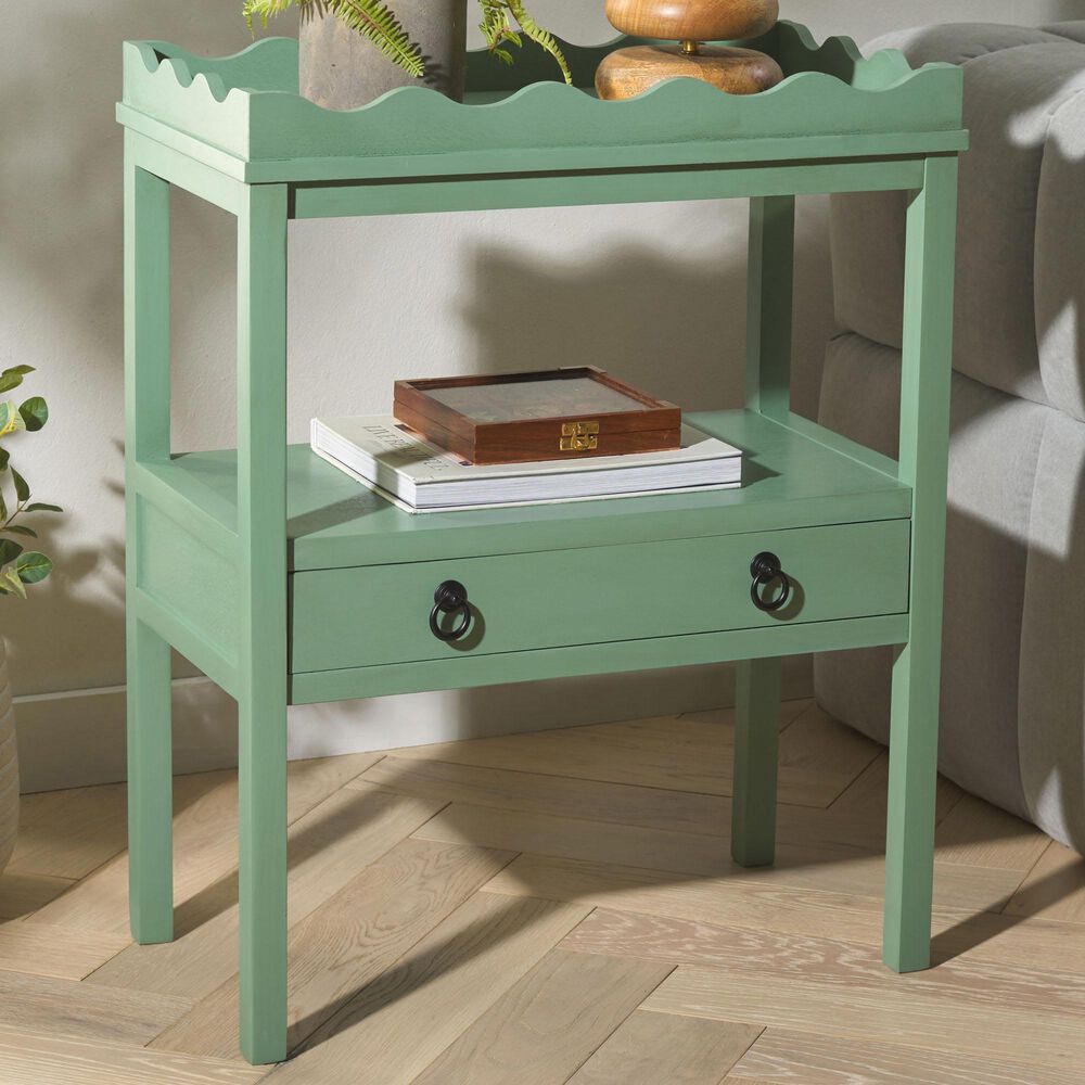 Safavieh Darlyn Rectangle Accent Table in Sage, , large