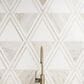 Soho Studio Angolo Thassos Sabbia 13" x 16" Marble Mosaic Sheet, , large