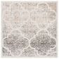 Safavieh Artistry ARR668D 7" Square Ivory and Gold Area Rug, , large