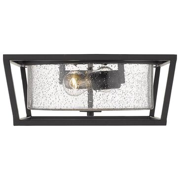 Golden Lighting Mercer Flush Mount in Matte Black, , large