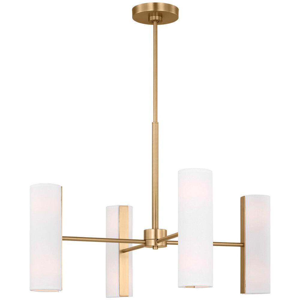 Visual Comfort &amp; Co. Capalino Large Chandelier in Satin Brass, , large