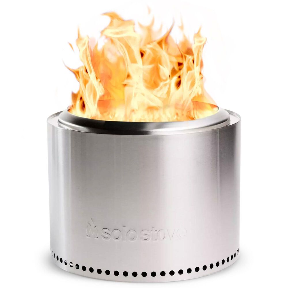 SoloStove Bonfire Fire Pit with Stand 2.0 in Stainless Steel, , large