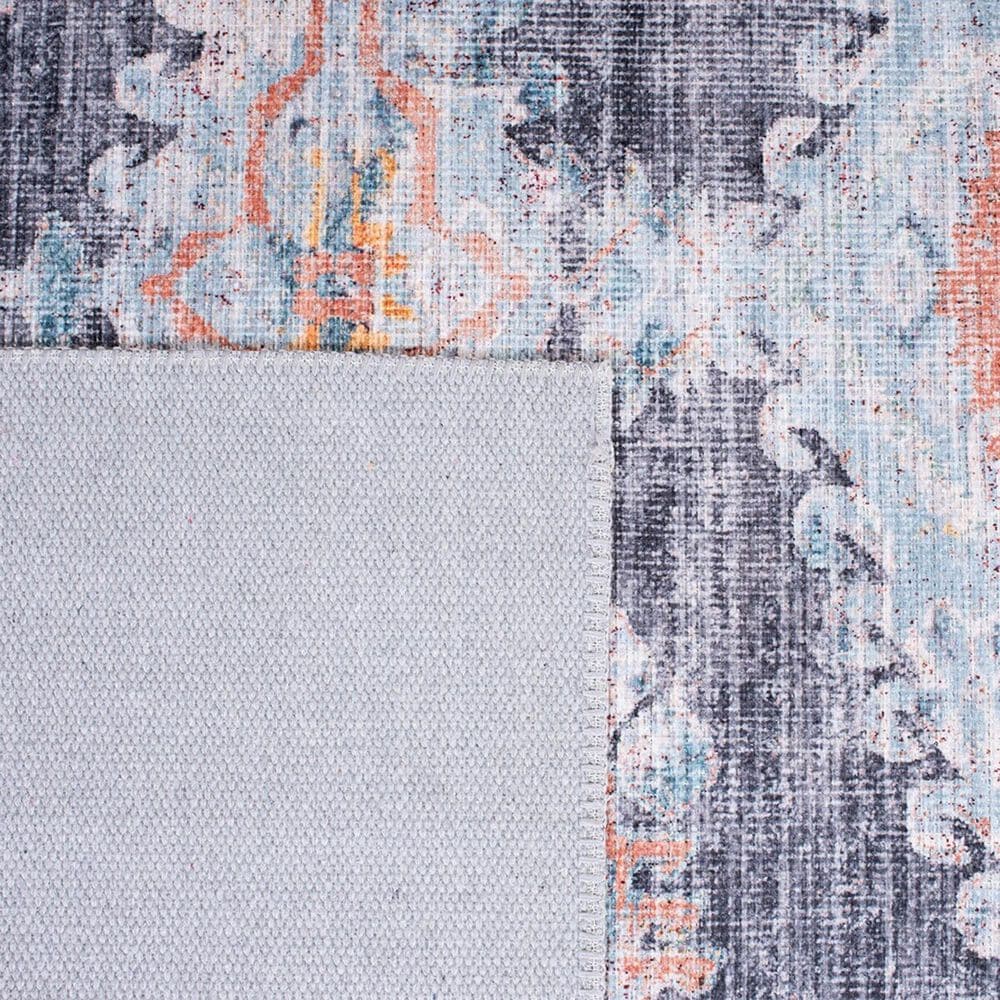 Safavieh Serapi 6&#39;7&quot; x 9&#39; Terracotta and Blue Area Rug, , large