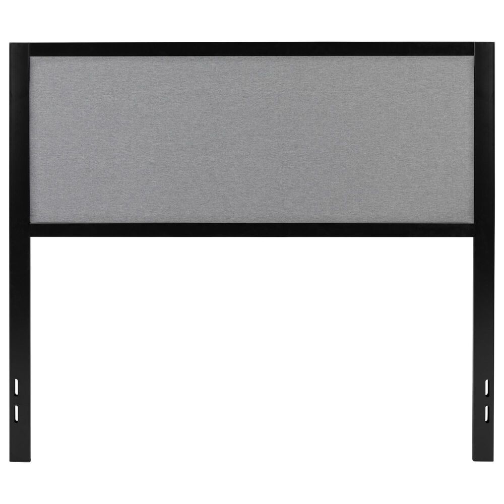 Flash Furniture Melbourne Full Upholstered Headboard in Light Gray, , large