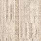 Jaipur Finnigan Edher White, Tan and Taupe 6" x 9" Area Rug, , large