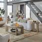 Belle Furnishings Affinity Sofa Table in Dusty Taupe and Concrete, , large