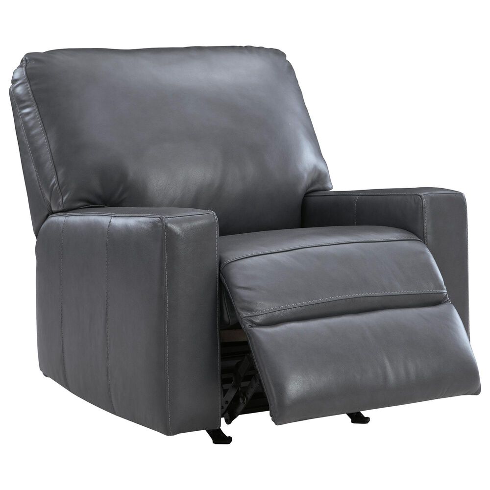 Ashley Bolsena Manual Rocker Recliner in Admiral, , large