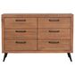 Evolur Stilnovo Double Dresser Only in Sugar Cane, , large