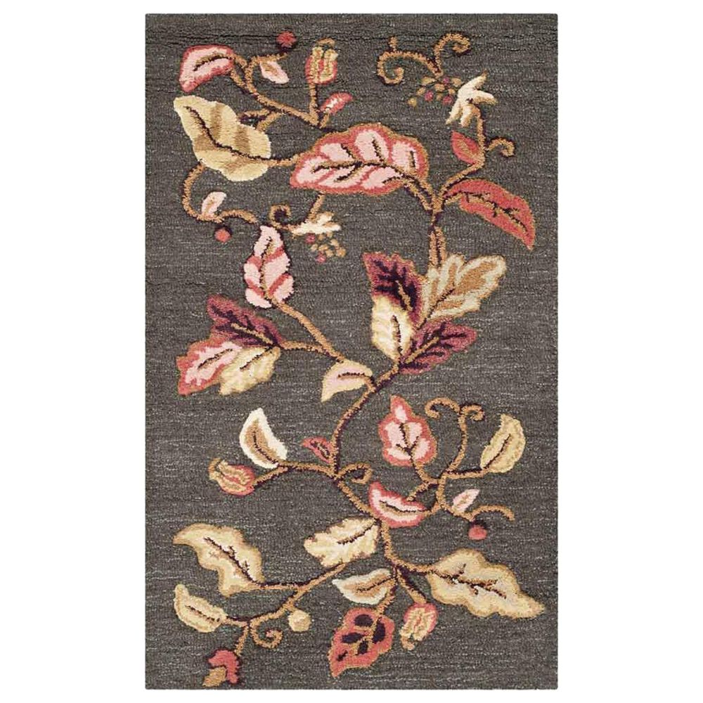 Safavieh Autumn Woods 2"6" x 4" Francesca Black Runner, , large