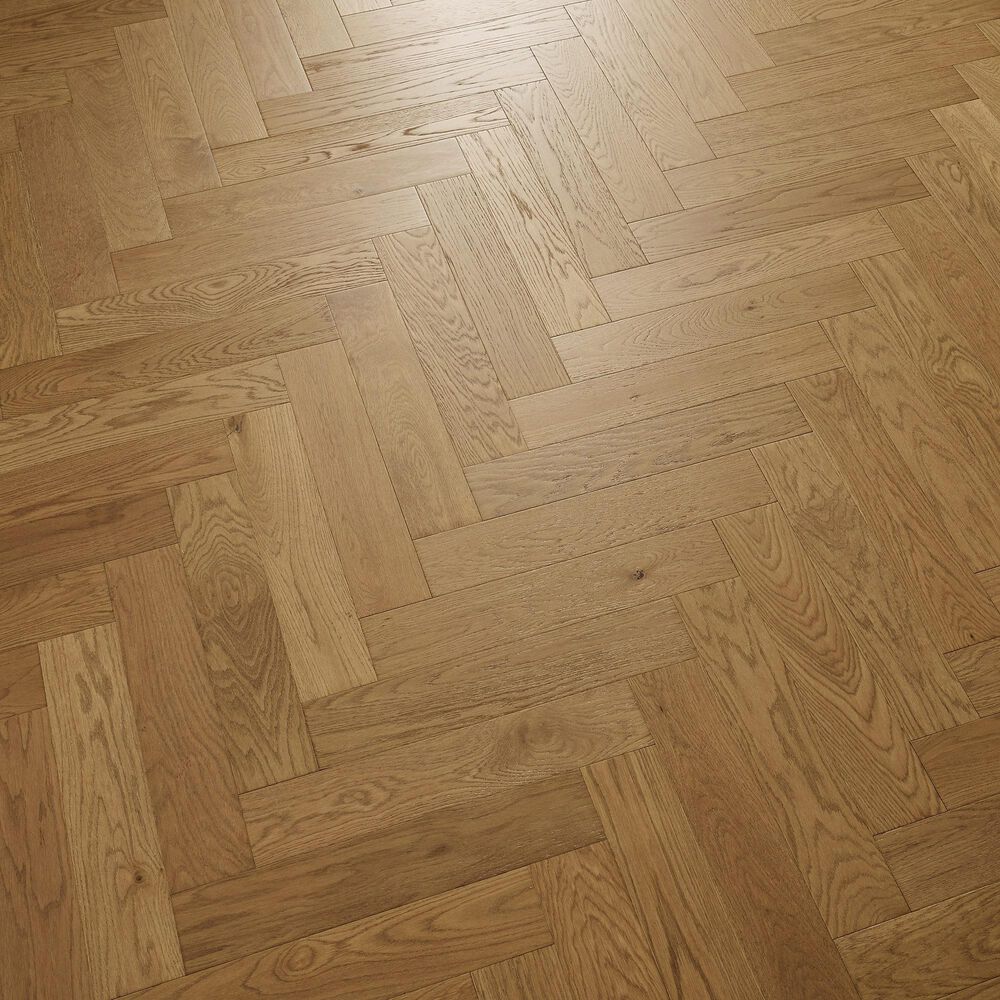 Karastan Gault Estate Herringbone Woven Wicker Oak Engineered Hardwood, , large