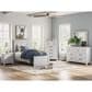 Ashley Makidern Twin Panel Bed in Whitewash, , large