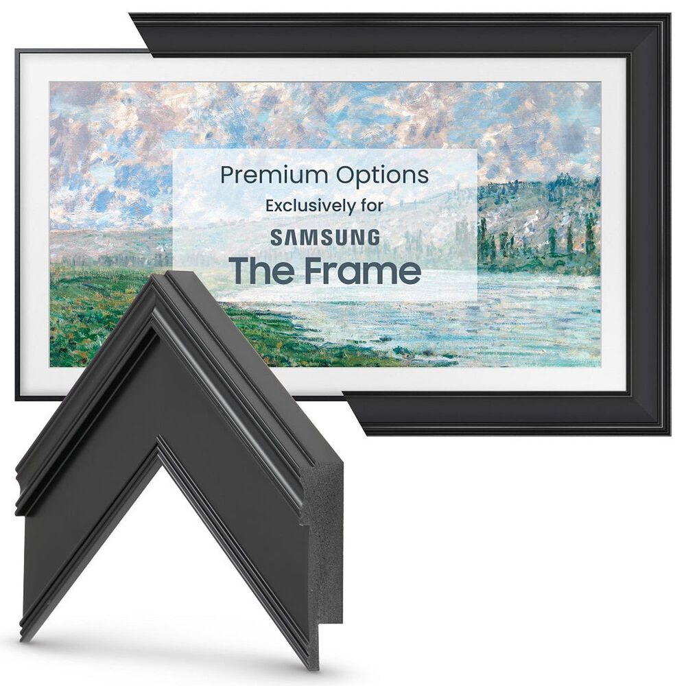Deco TV Frames Premiere 32" Frame Bezel for Samsung the Frame TV in Black, , large