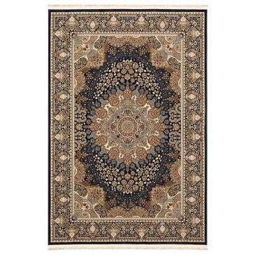 Oriental Weavers Masterpiece 2"3" x 10" Navy Runner, , large