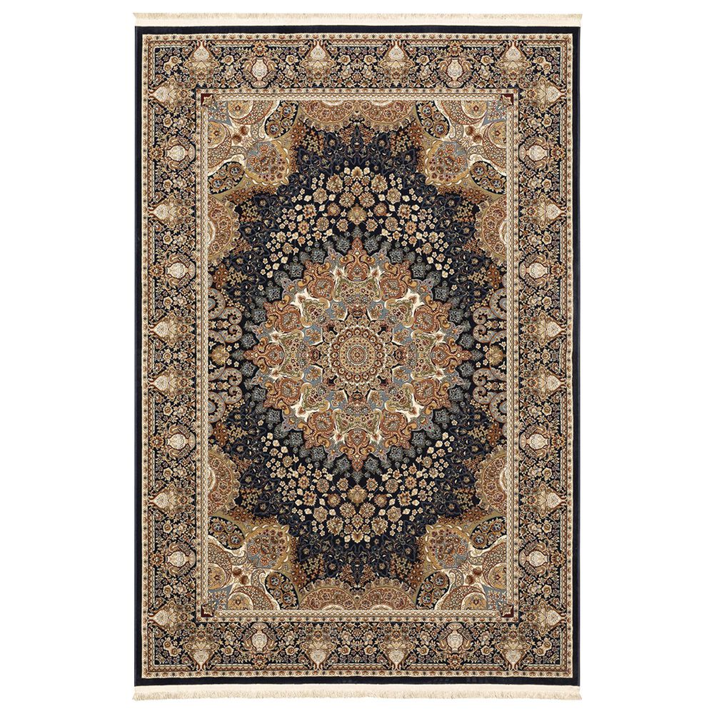 Oriental Weavers Masterpiece 2"3" x 10" Navy Runner, , large