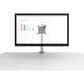 Kanto Single Monitor Desk Mount for 17" - 32" Displays in Silver, , large