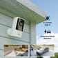 Lorex 4K Spotlight Battery Wi-Fi Outdoor Security Camera in White, , large