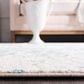 Safavieh Madison MAD603J 11" x 15" Teal and Ivory Area Rug, , large