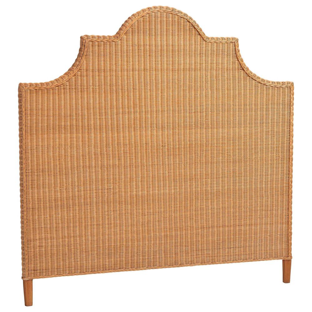 Baxton Studio Melanie Queen Standalone Headboard in Light Honey, , large