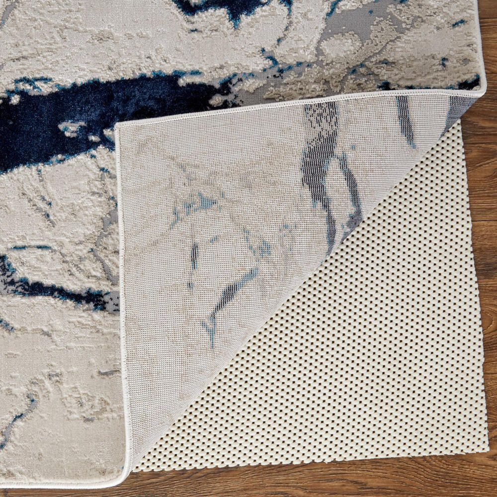 Feizy Indio 8&#39; x 10&#39; Ivory and Blue Area Rug, , large