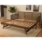 Sable Home Boho Twin Daybed with Pop Up Trundle in Rustic Walnut, , large