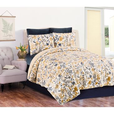 C and F Natural Home 3-Piece Full/Queen Quilt Set, , large
