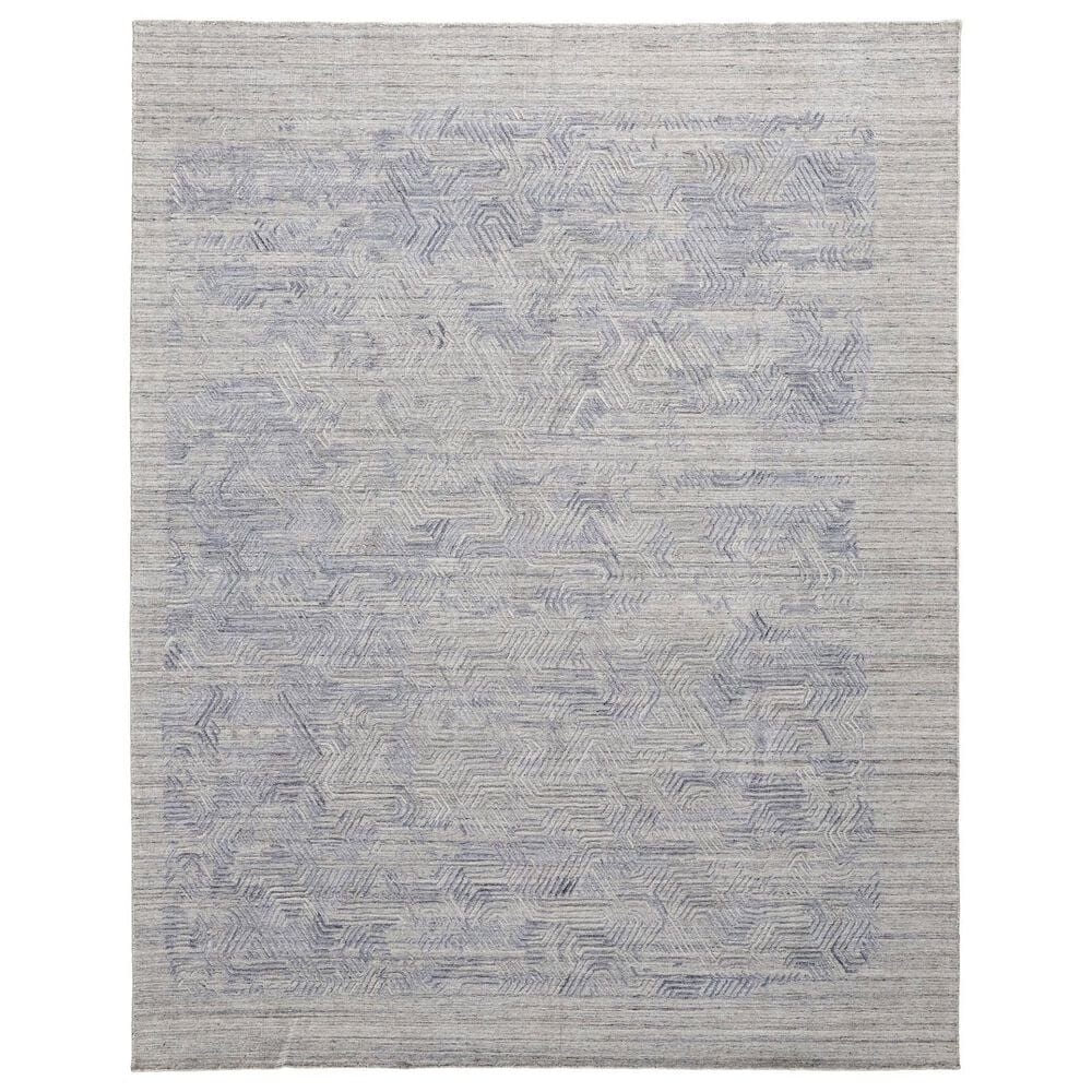 Feizy Elias 8" x 10" Blue and Gray Area Rug, , large