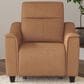 Flexsteel Latitudes Power Recliner with Power Headrest in Honey, , large