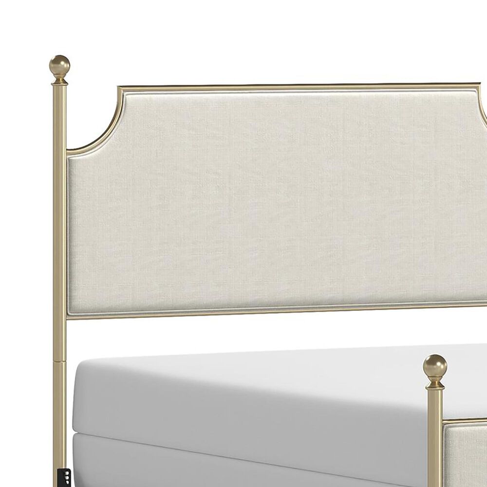 Richlands Furniture McArthur Queen Poster Bed in Beige, , large