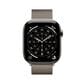 Apple Watch Series 11 (GPS+Cellular) 46mm Titanium Case with Natural Milanese Loop - M/L - Natural - (2025), , large