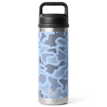 YETI Rambler 18 Oz Water Bottle with Chug Cap in Blue Camo, , large
