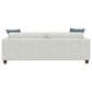 Emerald Home Furnishings Bianca Stationary Sleeper Sofa in Snowdrift, , large
