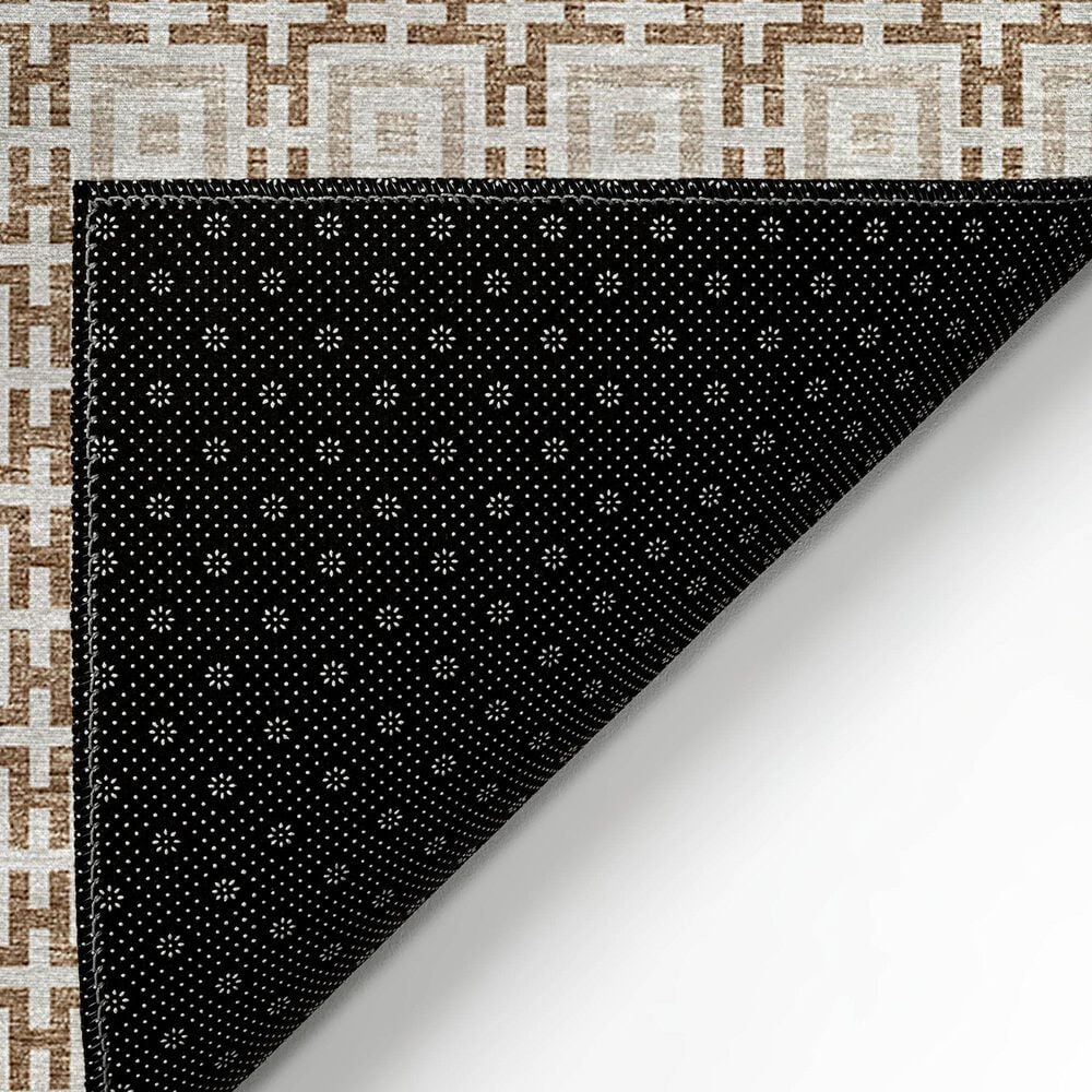 Dalyn Rug Company Marlo 2&#39;3&quot; x 7&#39;6&quot; Taupe Indoor/Outdoor Runner, , large