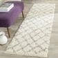 Safavieh Dallas Shag SGD258F-214 2"3" x 14" Ivory/Grey Runner, , large