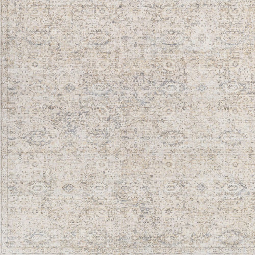 Surya Once Upon a Time Light Gray, Ivory, Tan, Gray and Light Brown 7'10" x 9'10" Area Rug, , large
