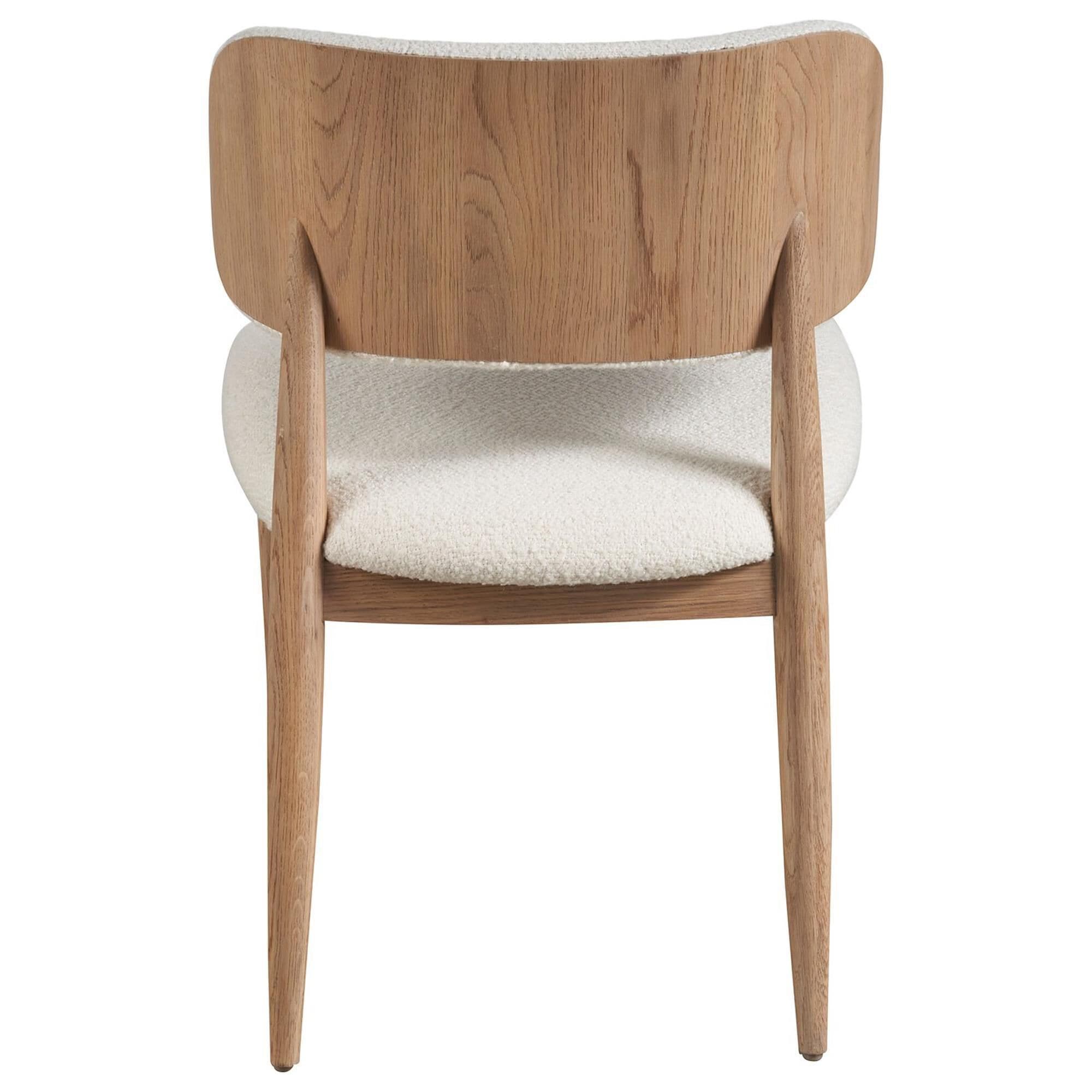 Universal Industries Juno Side Chair in Natural Oak