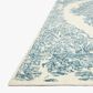 Magnolia Home Annie ANN-02 2"3" x 3"9" White and Blue Area Rug, , large