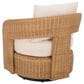 Safavieh Leanna Swivel Chair in White, , large