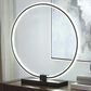 Anthony California Table Lamp and Shade in Black Metal, , large